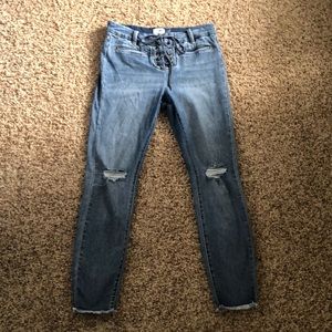 Amuse Society Lace Up Jeans